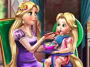 Cluiche Goldie Princess Toddler Feed ar líne