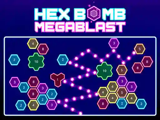 Cluiche Hex bomb Megablast ar líne