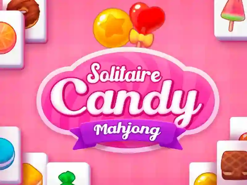 Cluiche Solitaire Mahjong Candy ar líne