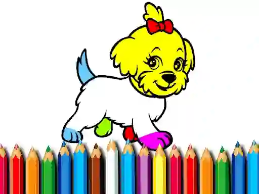 Cluiche Back To School: Doggy Coloring Book ar líne
