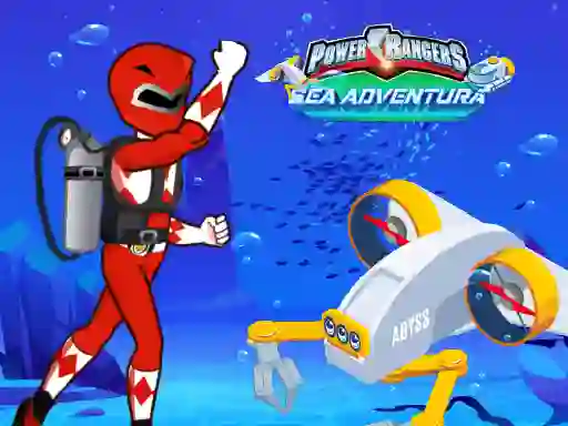 Cluiche Power rangers Sea adventura ar líne
