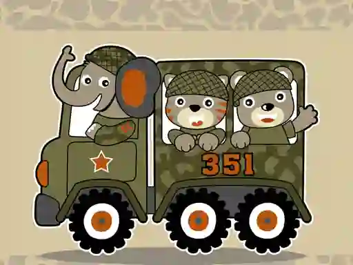 Cluiche Army Weapon Vehicles Match 3 ar líne