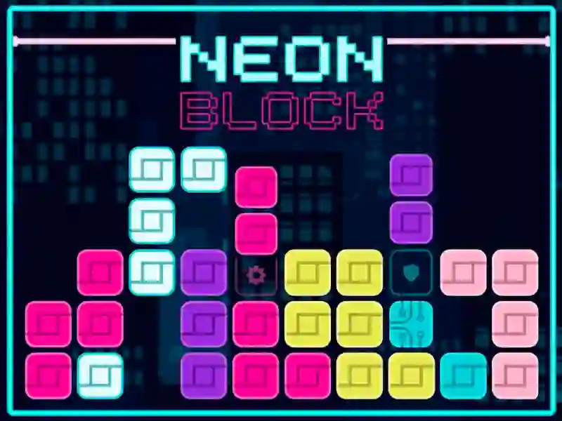 Cluiche Neon Block ar líne