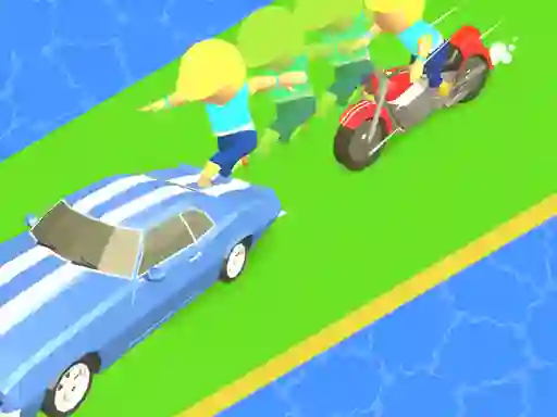 Cluiche Vehicle Fun Race ar líne