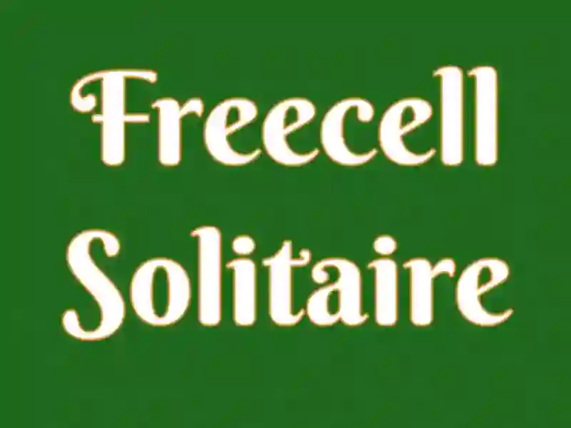 Cluiche Freecell Solitaire ar líne