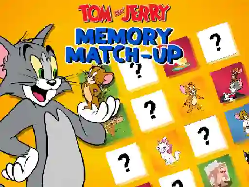 Cluiche Tom and Jerry Memory Match Up ar líne