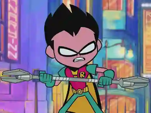 Cluiche Teen Titans Go! Hidden Numbers ar líne