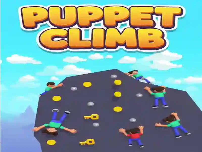 Cluiche Puppet climb ar líne