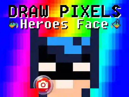 Cluiche Draw Pixels Heroes Face ar líne