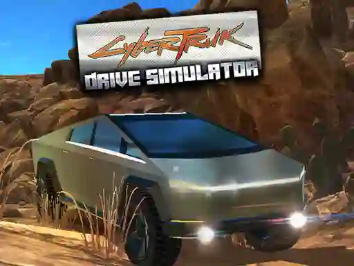 Cluiche Cyber Truck Drive Simulator ar líne