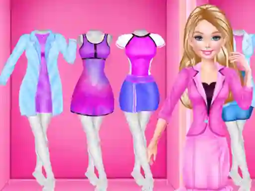 Cluiche Fashion Girl Career Outfits ar líne