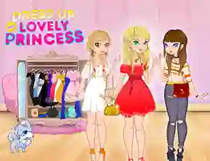 Cluiche Dress Up The Lovely Princess ar líne