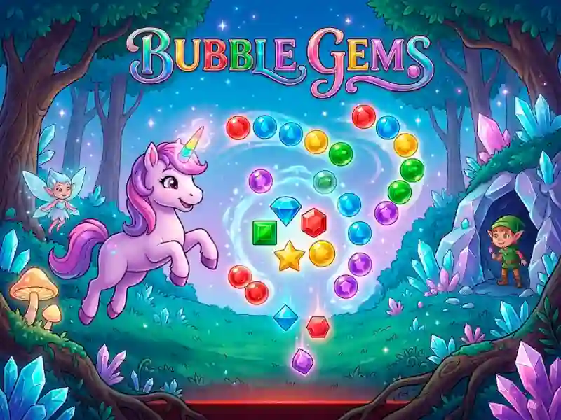 Cluiche Bubble Gems ar líne