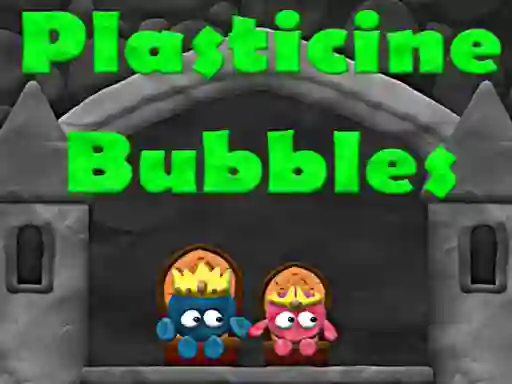 Cluiche Plasticine Bubbles ar líne