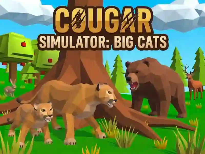 Cluiche Cougar Simulator: Big Cats ar líne