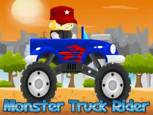 Cluiche Monster Truck Rider ar líne