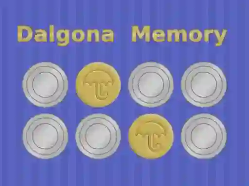 Cluiche Dalgona Memory ar líne