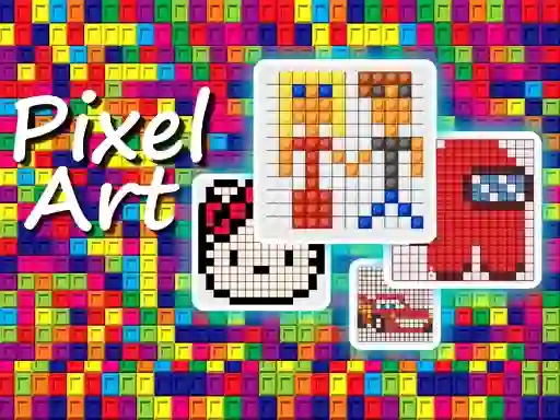 Cluiche Pixel Art Challenge ar líne