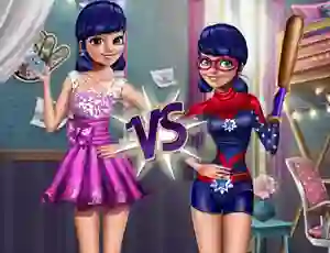 Cluiche Good vs Bad Girl ar líne