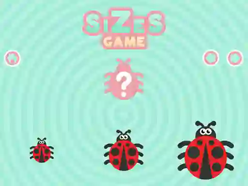 Cluiche Sizes Game ar líne