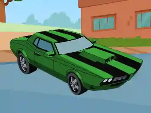 Cluiche Ben 10 Car Jigsaw ar líne