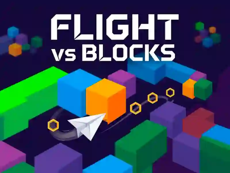 Cluiche Flight vs Blocks ar líne
