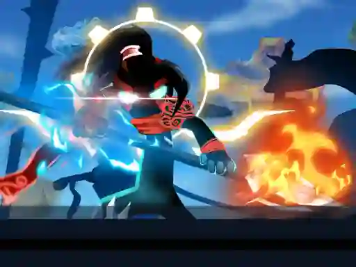 Cluiche Stickman Hero Fight ar líne