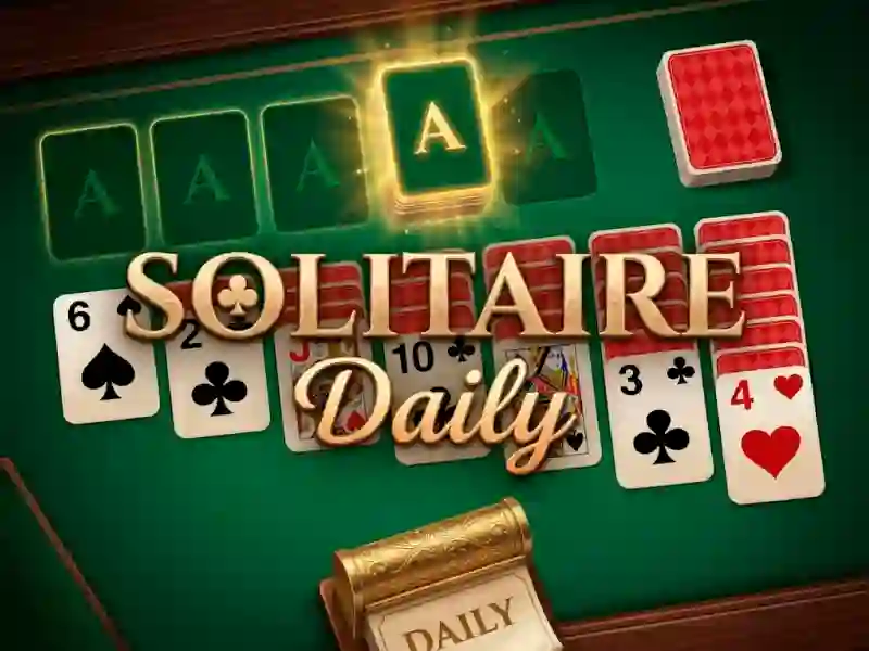 Cluiche Solitaire Daily ar líne