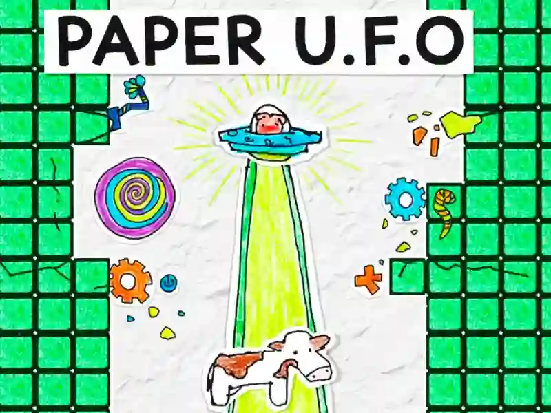 Cluiche Paper U.F.O. ar líne