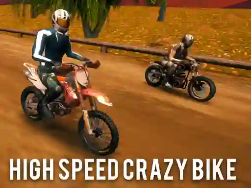 Cluiche High Speed Crazy Bike ar líne