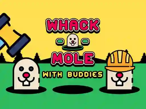 Cluiche Whack A Mole With Buddies ar líne