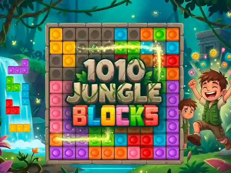 Cluiche 1010 Jungle Blocks ar líne