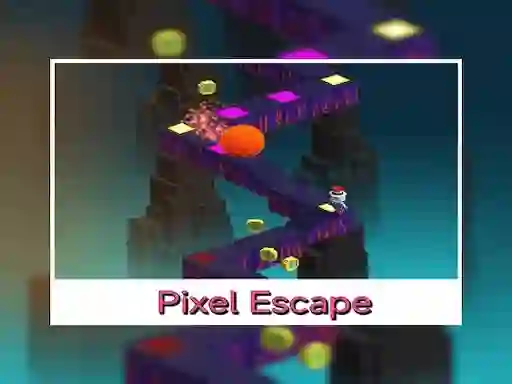 Cluiche Pixel Escape ar líne