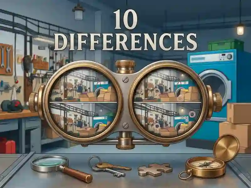Cluiche 10 Differences ar líne