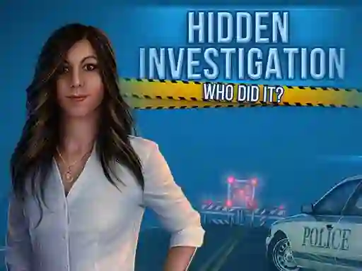 Cluiche Hidden Investigation: Who Did It ar líne