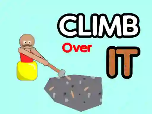 Cluiche Climbing Over It ar líne