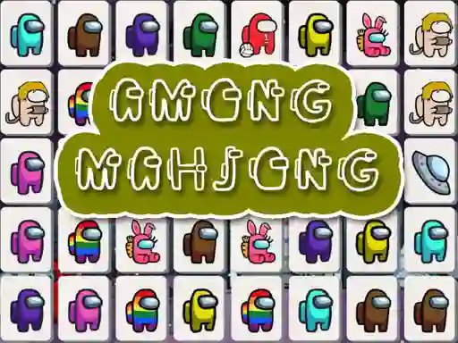 Cluiche Among Impostor Mahjong Connect ar líne