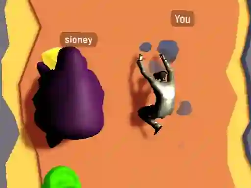Cluiche Skibidi vs Grimace Climber Race ar líne