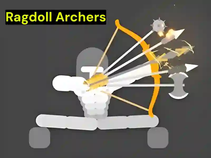 Cluiche Ragdoll Archers ar líne