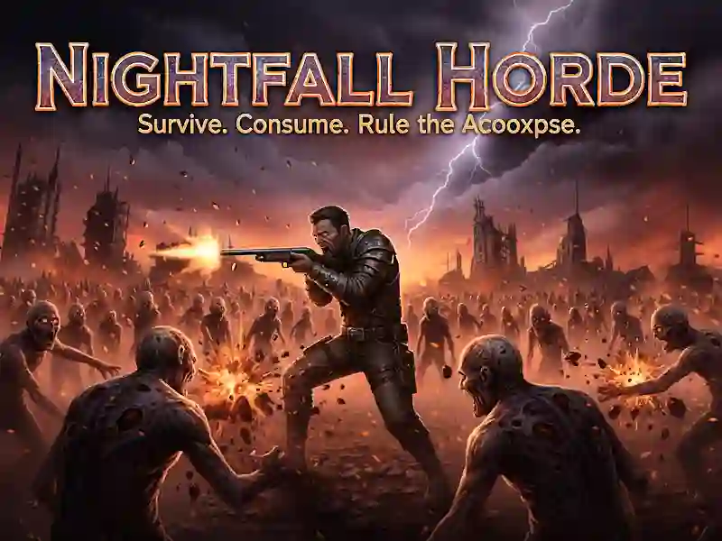 Cluiche Nightfall Horde ar líne
