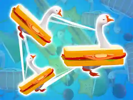 Cluiche Goose Match 3D ar líne
