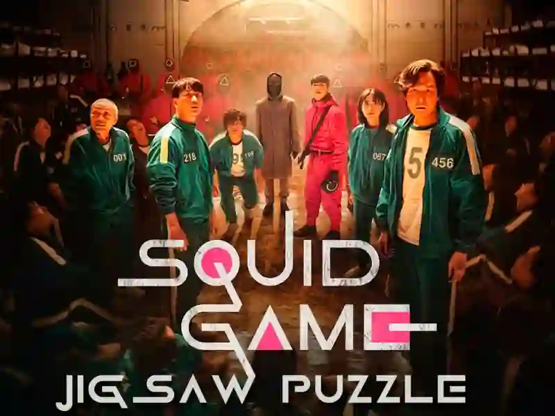 Cluiche Squid Game Jigsaw Game ar líne