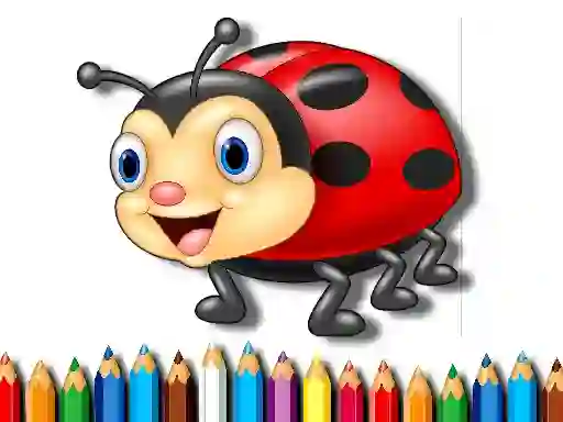 Cluiche Ladybug Coloring Book ar líne