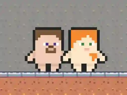 Cluiche Pixi Steve Alex Herobrine ar líne