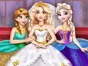 Cluiche Goldie Princess Wedding ar líne