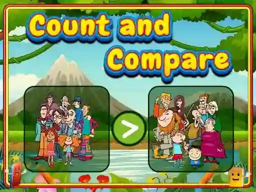 Cluiche Count And Compare ar líne