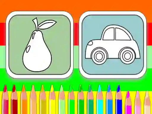 Cluiche Fun Coloring Book ar líne