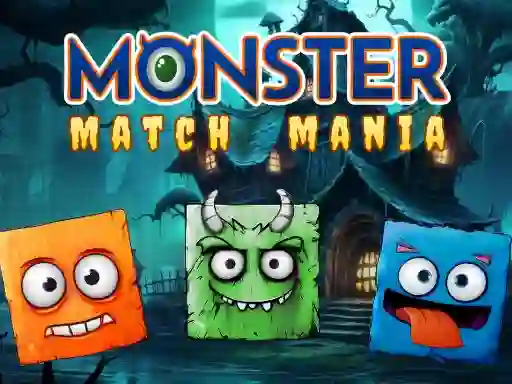 Cluiche Monster Match Mania ar líne