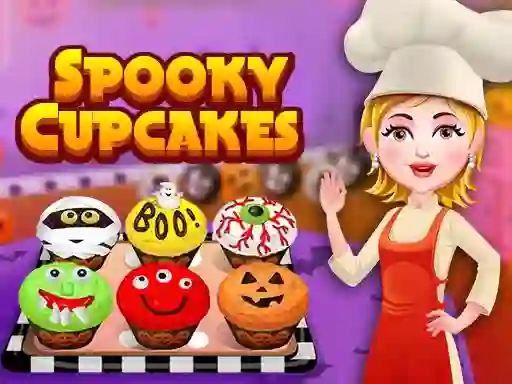 Cluiche Spooky Cupcakes ar líne