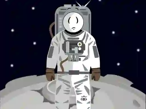 Cluiche Stickman in Space ar líne